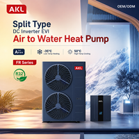 Pompe à chaleur air-eau de type split Finland ErpA+++ R32 15KW EVI, homologuée SG Ready Keymark pour le chauffage hivernal extrême en conditions de très basse température, OEM
