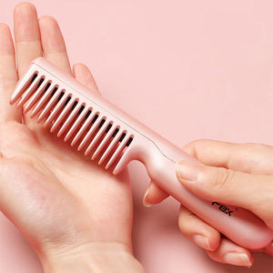 Mini peigne de coiffure Portable <span class=keywords><strong>sans</strong></span> <span class=keywords><strong>fil</strong></span> de Type c Rechargeable <span class=keywords><strong>brosse</strong></span> à cheveux Anti-brûlure pour tout le corps - Product Image 3