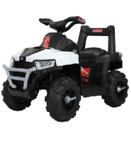 Voiture tout-terrain à batterie 6V pour enfants de 2 à 8 ans, jouet en plastique à 4 roues