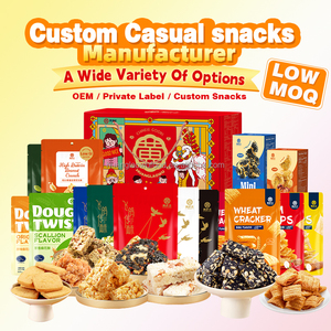 Huanglaowu Snacks de grano envasados, de masa retorcida saborizada con sésamo, fritos, para pedidos al por mayor - Product Image 5