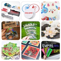 Autocollants personnalisés pour extérieur résistants aux UV, imperméables, résistants aux intempéries, impression personnalisée, finition mate ou brillante, autocollants en vinyle découpés