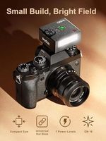Flash manuel Godox IM30 Mini GN 15, 7 niveaux de puissance, compatible Canon/Nikon Zv1/Nikon Zve10/Ricoh GR3/Nikon/Fujifilm F1-230, temps de recyclage 3,6s