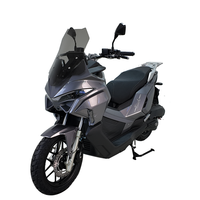 Moto à essence puissante de 150 cm3, moteur sans balais, système de freinage à disque ABS, vitesse maximale de 95 km/h, taille des pneus 120/90-10 pour adultes