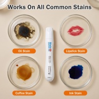 Instant No Wash Stain Remover Pen 20g Portable Magic Spot Cleaner for Kids School Uniform Food Coffee Lipstick Fabric Safe