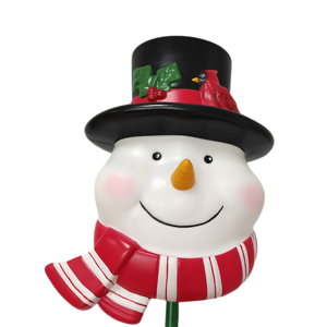 Décorations de Noël en plastique soufflé pour la maison, cadeaux de Noël, de Navidad, de Nouvel An, de fêtes, bonhomme de neige en plastique pour le jardin - Product Image 3