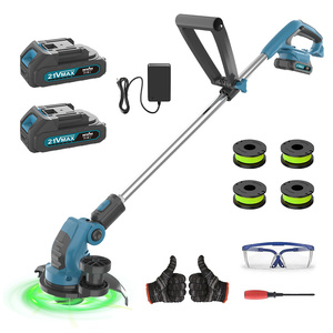 Désherbeur électrique sans fil, coupe-bordures, outil de jardinage, désherbeur à <span class=keywords><strong>batterie</strong></span>, coupe-herbe léger, <span class=keywords><strong>débroussailleuse</strong></span> à alimentation automatique de fil, coupe-herbe - Product Image 1