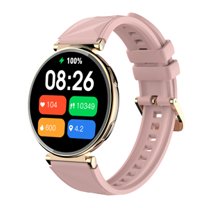1.27 "AMOLED Màn hình Thời Trang Phụ Nữ Thông Minh Xem với BT cuộc gọi Heart Rate máu Oxy ngủ giám sát tập thể dục chức năng thông minh đồng hồ - Product Image 2