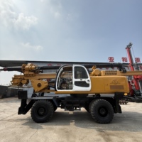 Plataforma de Perforación Rotatoria Hidráulica Completa de 30 Metros de Profundidad con Ruedas, Modelo DR-210 de Yahe Heavy Industry, Componentes Centrales de Engranajes PLC con 1 Año de Garantía