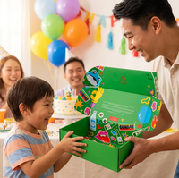 Boîtes d'emballage en carton ondulé pliables et résistantes, personnalisées avec logo, pour cadeaux, chaussures, vêtements, jouets, expédition