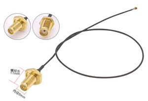 SD tùy chỉnh rf1.13 cho <span class=keywords><strong>SMA</strong></span> nữ mhf4 ufl U.FL không thấm nước thấp mất RF cáp đồng trục mở rộng dọc Pigtail truyền thông - Product Image 6