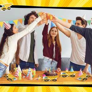 Hot Selling Modern Style 8.8x10cm Disposal Paper <b>Plate</b> Pack for Party Decorations Birthday & Holidays CMYK Theme - Product Image 3