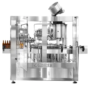 Cam şişe alkollü içme dolum makinesi/ekipman bira şişeleme dolum makinesi s/bira yapma makinesi