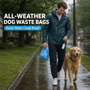 Bolsas para Desechos de Perros Recicladas GRS PCR de Fábrica OEM ODM para Paseos Diarios y Viajes, Empaque Personalizado con Marca Privada - Product Image 5