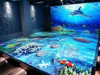 LED-Tanz-Interaktiver Bodenbildschirm 3D-Tanzfläche Stehende LED-Anzeigetafeln Tanzfläche LED-Display