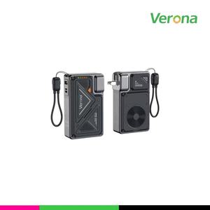 Chargeur mural magnétique sans fil intégré avec prise secteur, technologie GaN 22,5W, 20000mAh, charge rapide USB, support et affichage LED - Product Image 4