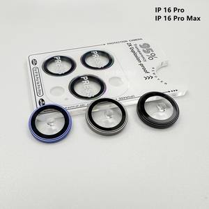 Protection d'objectif arrière anti-explosion de haute qualité 95 avec positionnement pour iPhone 17 Pro Max 16 Plus, <span class=keywords><strong>film</strong></span> d'objectif en métal - Product Image 3