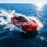 Yacht de sport nautique haute vitesse 60 km/h pour 1 à 5 personnes, supercar aquatique, jet-boat