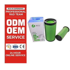 <span class=keywords><strong>Filtre</strong></span> à <span class=keywords><strong>air</strong></span> en maille verte anti-poussière PU2750 pour système d'admission de moteur de camion moyen à lourd – Élément filtrant d'<span class=keywords><strong>entretien</strong></span> - Product Image 1