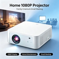 Projecteur Optique Intelligent à Écran Complet, Projecteur Vidéo Portable pour Divertissement à Domicile, Équipement de Présentation pour Petites Réunions