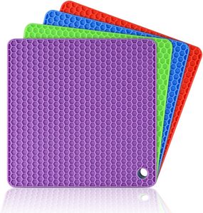 Lifetop in Silicone multiuso Trivet stuoie in Silicone Hot pad vaso supporto cucchiaio per uso da tavola - Product Image 1