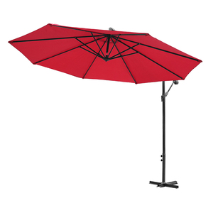 Giardino 2025 esterno in acciaio parasole 2.7M/<span class=keywords><strong>3M</strong></span> ombrellone con protezione solare antivento per scuole e mobili da esterno - Product Image 3