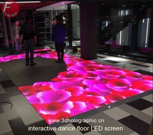 Schermo a Led Pista da ballo Per La Vendita Completa del pavimento di Colore Display A Led Danza Interazione P3.91 pista da ballo led dello schermo - Product Image 4