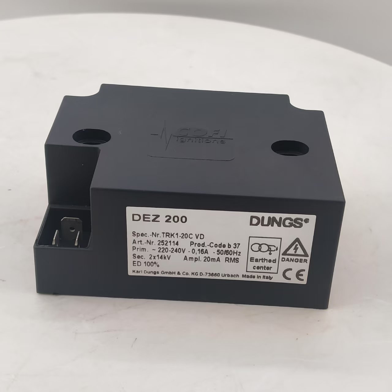 DUNGS DEZ 200 DEZ 100 Ignition Transformer for Burner Parts or Combustion  System Boiler Parts