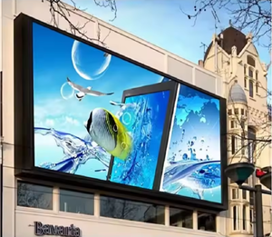 P6mm ngoài trời liền mạch nối lớn LED hiển thị quảng cáo biển quảng cáo đôi bên ba bên đầy đủ màu sắc HD LED màn hình hiển thị - Product Image 4