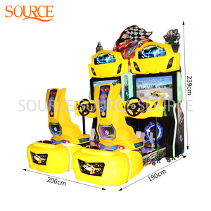 Consola de Videojuegos de Carreras Analógica SOURCE 2 para 2 Jugadores, Operada con Monedas, para Entretenimiento en Salas de Juegos - Product Image 4