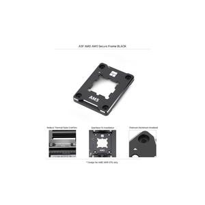 AM5 CPU Holder (<b>Black</b>)-Secure Mounting <b>Bracket</b> for AM5 Socket CPUs AM5 CPU Holder CPU Mounting <b>Bracket</b> AM5 Socket CPU Installati - Product Image 4