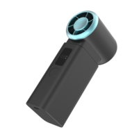 2026 Brandneuer 5-Gang Einstellbarer Mini-Handventilator mit Ladefunktion 2-in-1 Ventilator 5000mAh 10000mAh Notfall-Powerbank für Camping und Wandern