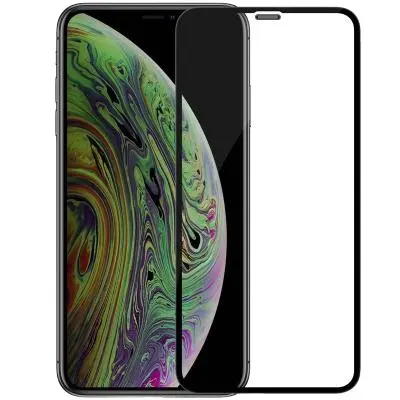 กระจกนิรภัยป้องกันหน้าจอสำหรับ iPhone 2019 6.5นิ้ว,3D รอยขีดข่วนทนฟิล์มหน้าจอตอบสนอง