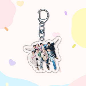 Portachiavi in acrilico DO IT Album Stray Kids, ciondolo per borsa Kpop, portachiavi per auto, ciondolo per telefono, vendita all'ingrosso - Product Image 6