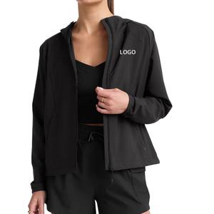 Chaqueta de Nailon al por Mayor, Chaqueta de Nailon Cortavientos de Alta Calidad, Chaqueta Informal para Mujer, Chaqueta Personalizada para Mujer - Product Image 1