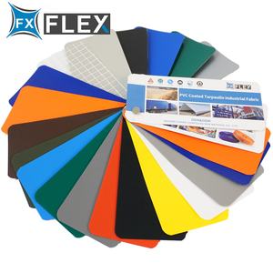 Tissu vinyle 100% polyester FLFX pour bâche de remorque extérieure, 18 oz, 1200D, rouleau de bâche en PVC imperméable, bords renforcés pour <span class=keywords><strong>camion</strong></span> à <span class=keywords><strong>benne</strong></span> - Product Image 6