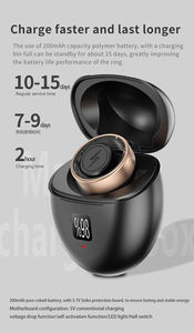 Inteligente Anel Fábrica Oem Saúde Temperatura Pressão Arterial Sleep Fitness <span class=keywords><strong>Wearable</strong></span> GPS rastreador Inteligência Finger Ring MRSR05 - Product Image 4