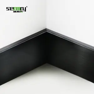 European Style Stainless Steel Skirting Board Sample Stainless Steel Skirting Boards For Walls Decoration