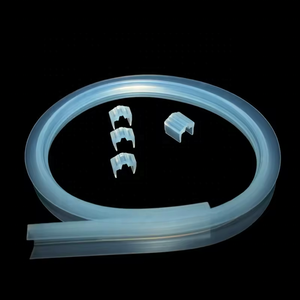 Kustom transparan bentuk U profil silikon <span class=keywords><strong>shower</strong></span> pintu <span class=keywords><strong>strip</strong></span> segel tahan air mata karet silikon <span class=keywords><strong>strip</strong></span> - Product Image 6