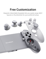 Manette de jeu mobile GameSir G8+ MFi, manette de jeu filaire USB-C avec joystick à effet Hall pour iPhone 15/16/iPad Mini 6/Android