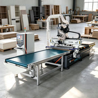Máquina CNC Router ATC 1325 para Tallado de Madera con Alimentación y Descarga Automáticas, con Servomotor