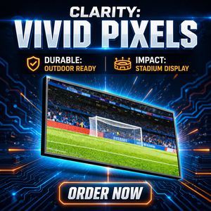 Panel LED Pushun para Deportes, Baloncesto, Fútbol, Pantalla <span class=keywords><strong>de</strong></span> Video para Estadios, Pantalla Perimetral para Publicidad, Texto, P4 Pixel Pitch - Product Image 3