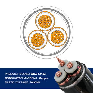 WDZ-YJY23 LSZH gepantserde voedingskabel |   Stalen bandpantser voor bescherming |   voor begrafenissen en ruig terrein - Product Image 4