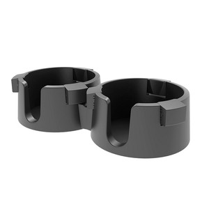 Table Anti-Spill Cup Holder Drink with Anti-Slip <b>Mat</b> Fits Drink for Home Office Outdoors - Product Image 5