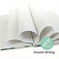 Carnet d'exercices A6 personnalisé OEM/ODM, couverture rigide, reliure spirale, papier laminé imprimé, certifié ISO9001, 100 feuilles, cadeau promotionnel