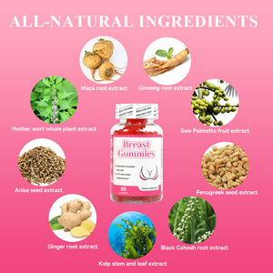 Chinaherbs Gommes naturelles pour <span class=keywords><strong>gros</strong></span> seins Gommes pour <span class=keywords><strong>gros</strong></span> seins à peau serrée et circonférence de la poitrine élargie - Product Image 6