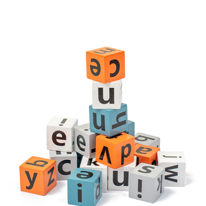 Jouet éducatif pour enfants, puzzle en bois, alphabet, cognition, jeu d'<span class=keywords><strong>orthographe</strong></span>, 26 lettres de l'alphabet anglais - Product Image 5