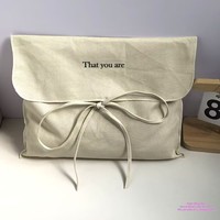 Tas Kanvas Ramah Lingkungan dengan Cetak Logo Ukuran Kustom, Hadiah Promosi, Laris untuk Sepatu Kain, Syal, dan Pouch Makeup