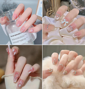 XXL Long Press On Nails Chrome Metallic Nuevo diseño Venta al por mayor Press On Nails - Product Image 5