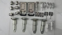 GL-11121- 2 Poignée de verrouillage de porte de camion frigorifique, Pièces et accessoires pour conteneurs de camion, Système de verrouillage de porte de remorque