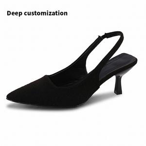 Nouveauté - Chaussures pour <span class=keywords><strong>femme</strong></span> <span class=keywords><strong>de</strong></span> luxe - Talons fins <span class=keywords><strong>de</strong></span> <span class=keywords><strong>6</strong></span> <span class=keywords><strong>cm</strong></span> - Talons hauts sexy - Dessus en PU à grain fin horizontal - Mode - Bureau et vie quotidienne - PDJ-05 - Product Image 5